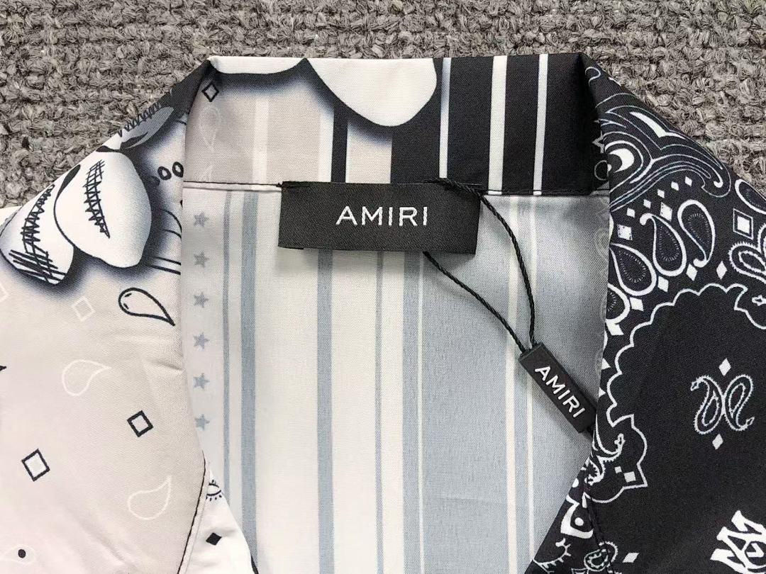 AMIRI SHORTS95 AMIRI SHIRT SHORTS 111201039 (Im 170Cm 55Kg I Wear Size L In The Phot) - Image 17