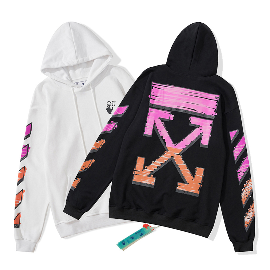Off-White 116 OFF-WHITE (WHITE HOODIE)