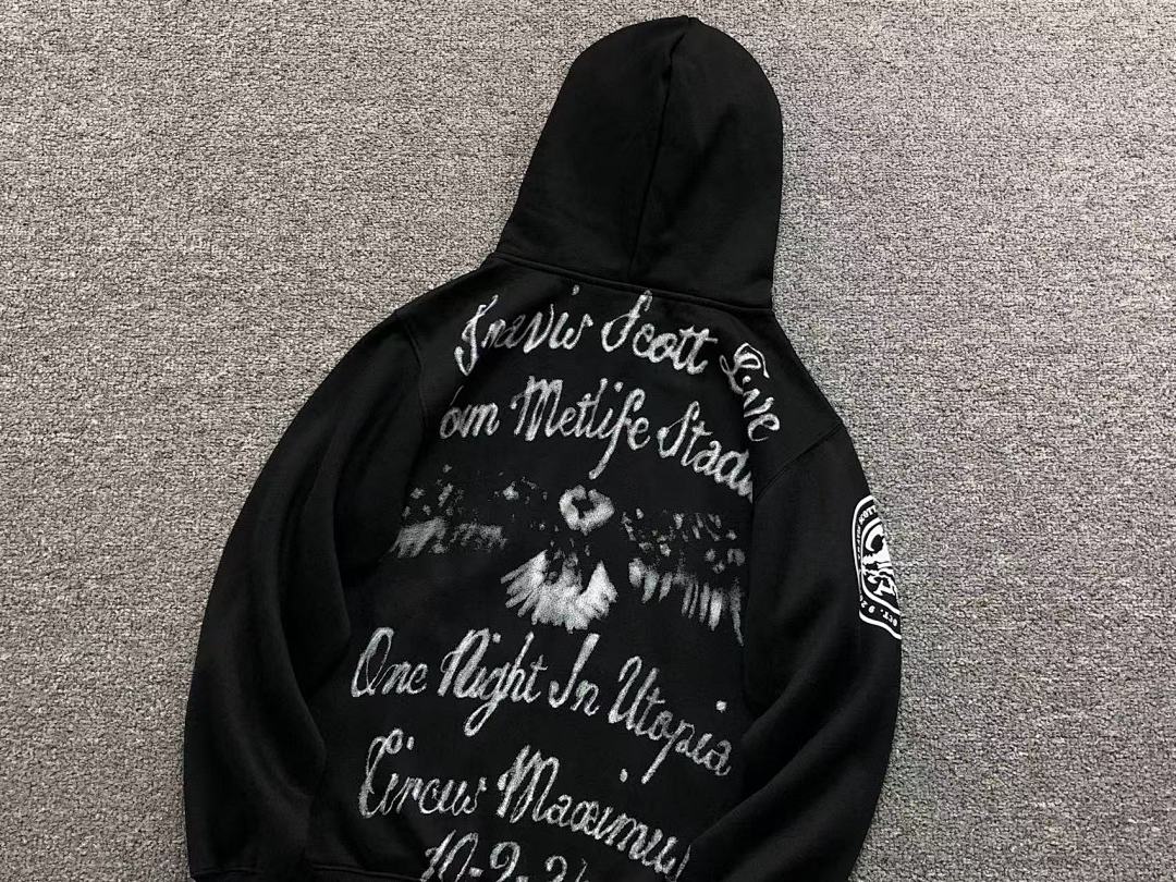Travis Scott 135 TRAVIS SCOTT HOODIE 58300991 (Im 170Cm 60Kg I Wear Size S In The Phot) - Image 7