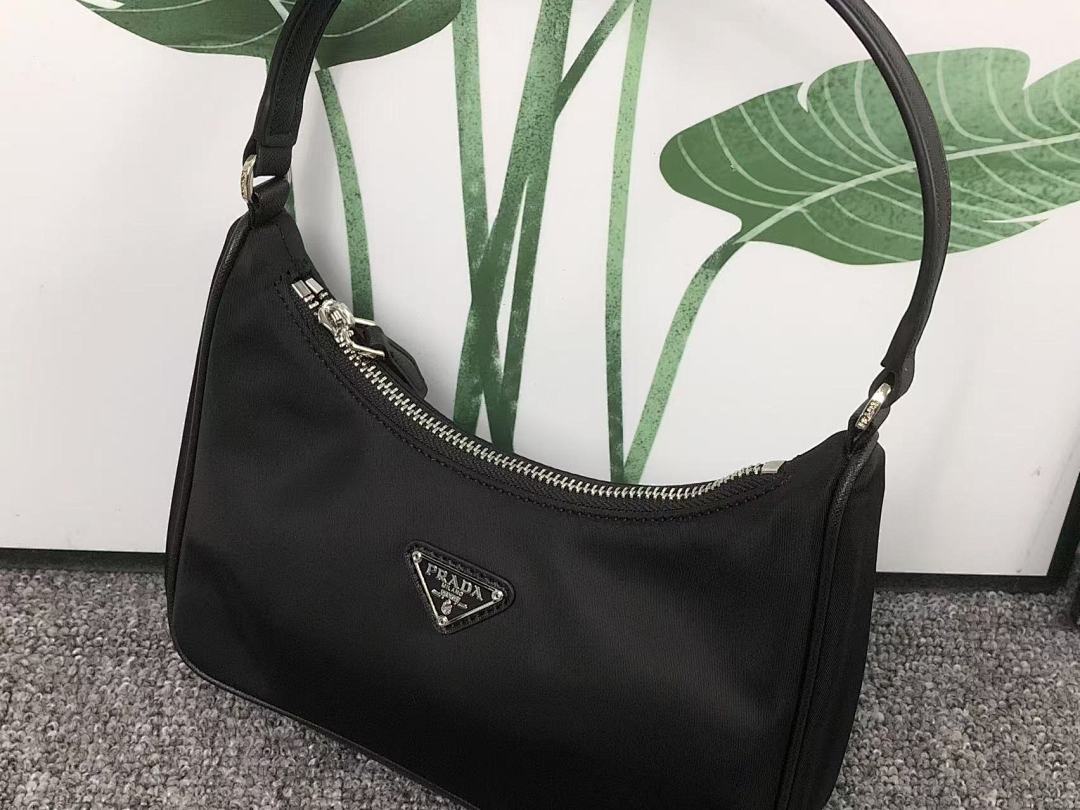 Prada 208 P⭐A⭐A BAG 411110675 (Long 22CM* Wide 6CM* High 15CM) - Image 4