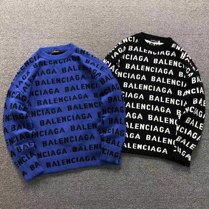 Balenciaga 138 B⭐L⭐⭐⭐IA⭐A SWEATER 41101325146 (Im 170Cm 60Kg I Wear Size M In The Phot)