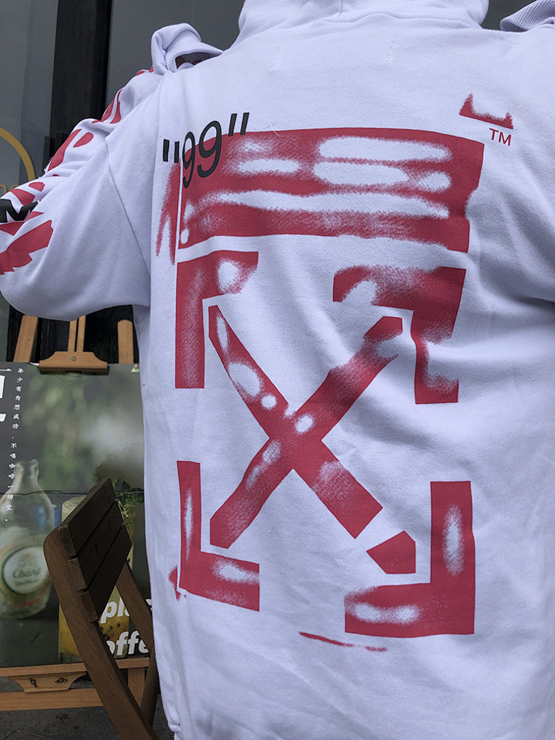 Off-White 98 OFF-WHITE (WHITE HOODIE) - Image 54