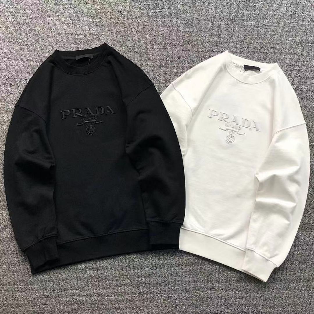 Prada 128 P⭐A⭐A HOODIE 510117981 (Im 170Cm 60Kg I Wear Size S In The Phot)