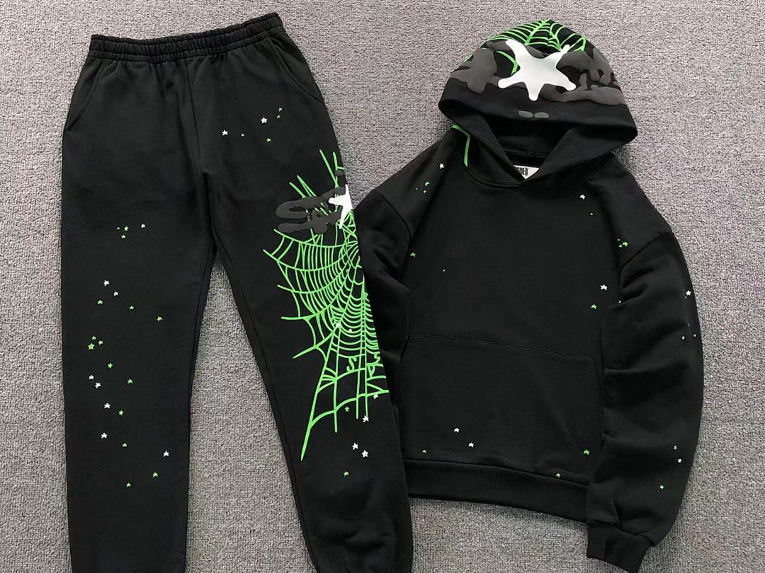 Sp5der TROUSERS 125 SP5DER HOODIE - Image 7