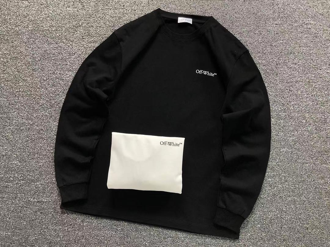 Off-White 125 OFF-WHITE LONG SLEEVED 5208080819 (Im 170Cm 60Kg I Wear Size M In The Phot) - Image 16