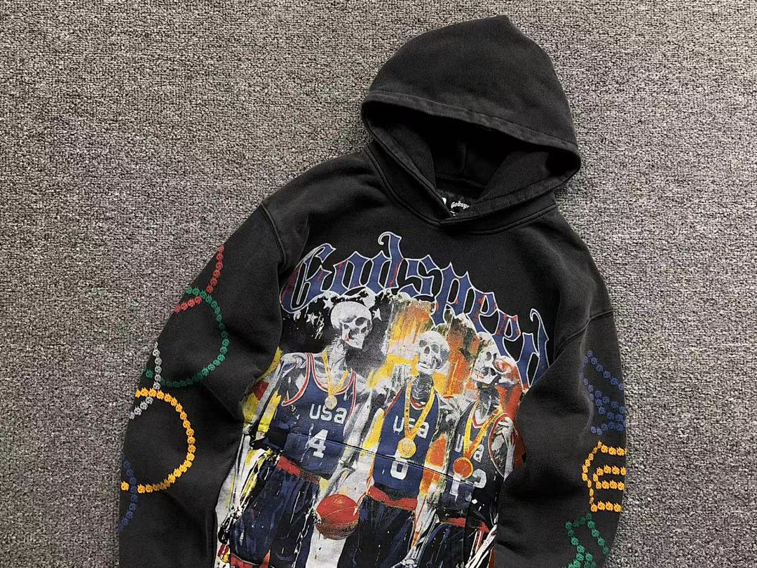 Godspeed 175 GO⭐S⭐E⭐D HOODIE 4104050617 (Im 170Cm 60Kg I Wear Size S In The Phot) - Image 14