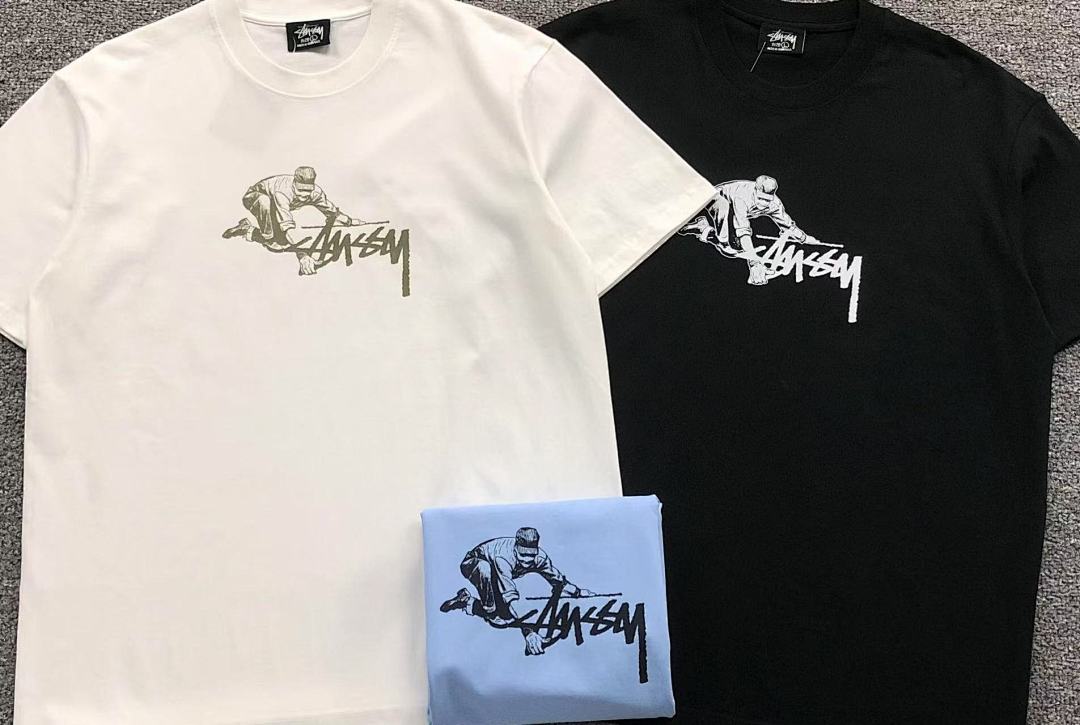 Stussy 85 STUSSY T-SHIRT 4109160502 (Im 170Cm 60Kg I Wear Size L In The Phot) - Image 6