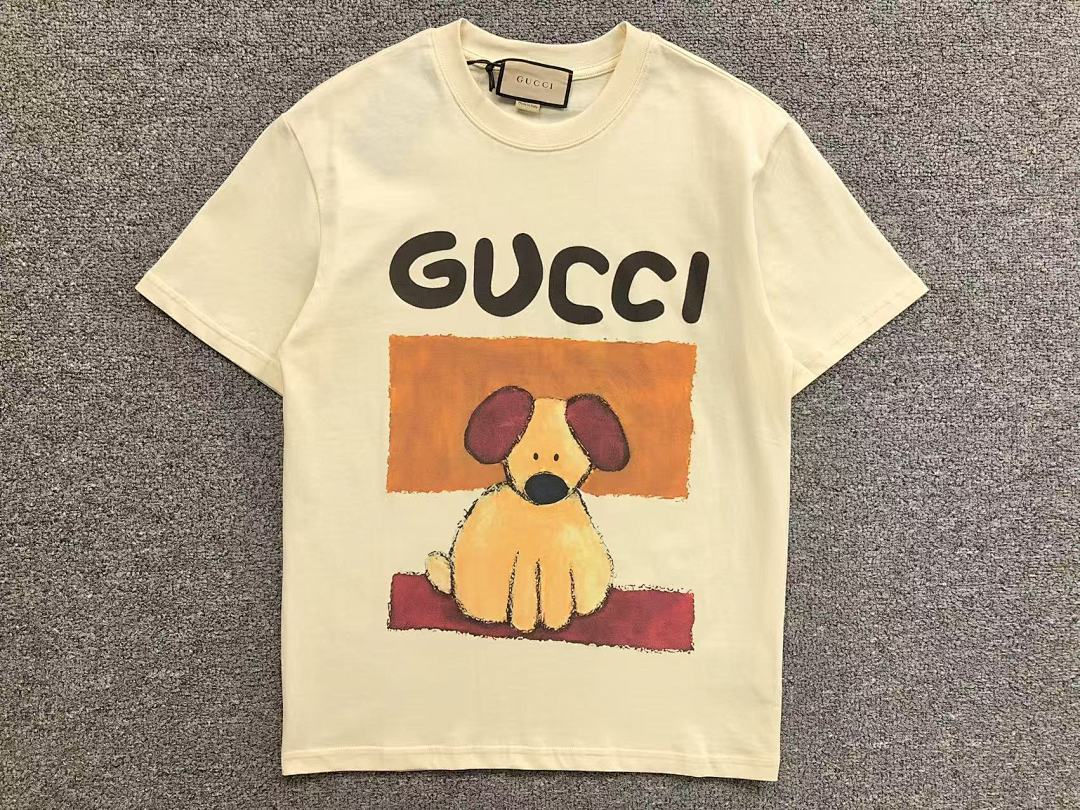 Gucci 85 G⭐C⭐I T-SHIRT 560701101 (Im 170Cm 60Kg I Wear Size S In The Phot) - Image 5