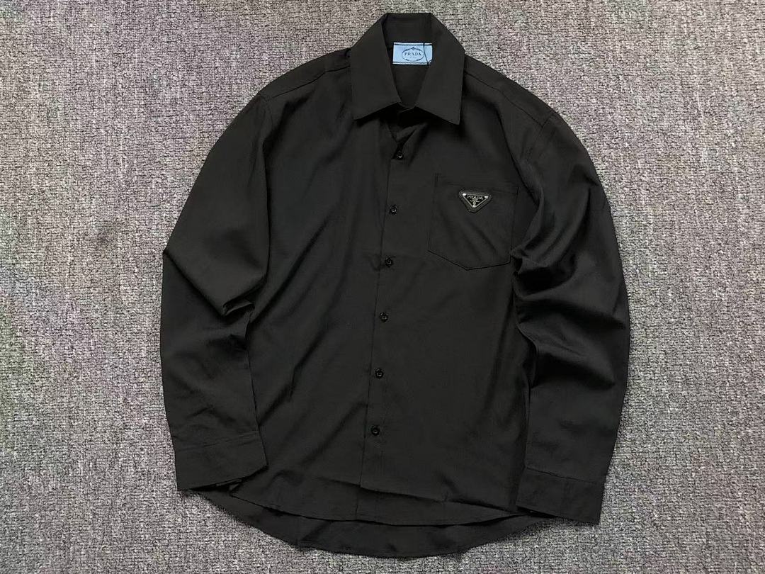 Prada 116 P⭐A⭐A SHIRT 211052539 (Im 170Cm 55Kg I Wear Size L In The Phot) - Image 8