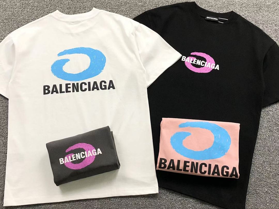 Balenciaga 108 B⭐L⭐⭐⭐IA⭐A T-SHIRT 2162315125 (Im 170Cm 60Kg I Wear Size S In The Phot) - Image 6