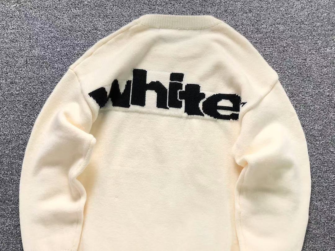 Off-White 208 OFF-WHITE SWEATER 128290660 (Im 170Cm 60Kg I Wear Size S In The Phot) - Image 8