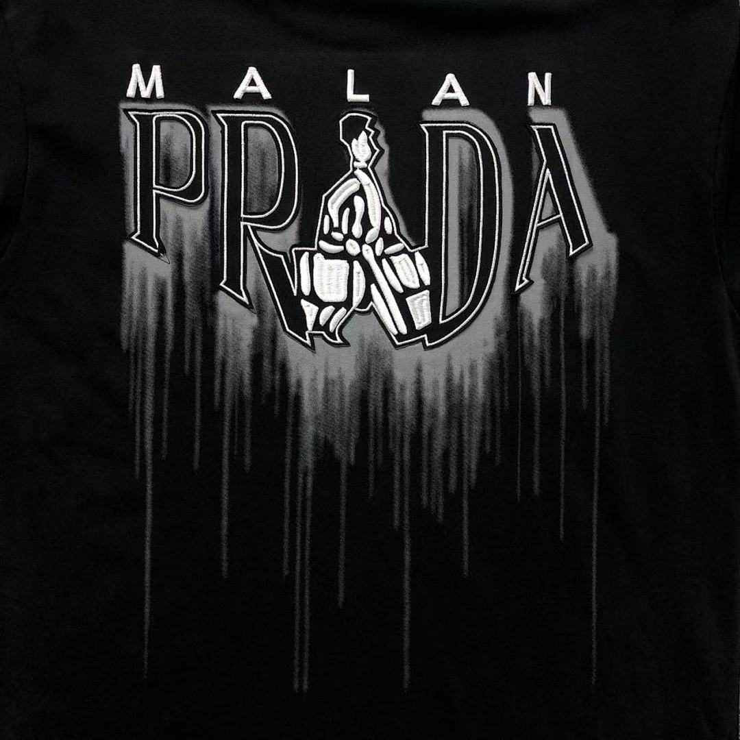 Prada 98 P⭐A⭐A T-SHIRT 3204091303 (Im 170Cm 65Kg I Wear Size M In The Phot) - Image 13