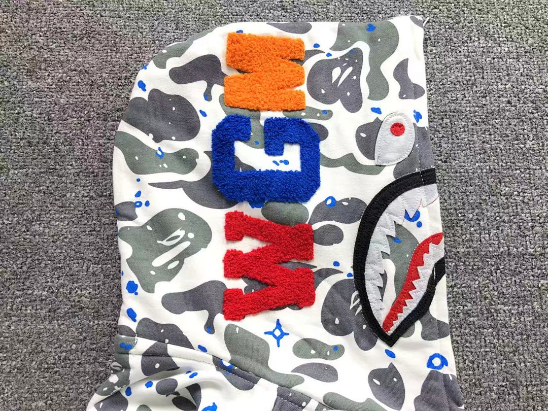 Bape 218 BAPE HOODIE 4111100277 (Im 170Cm 60Kg I Wear Size L In The Phot) - Image 47