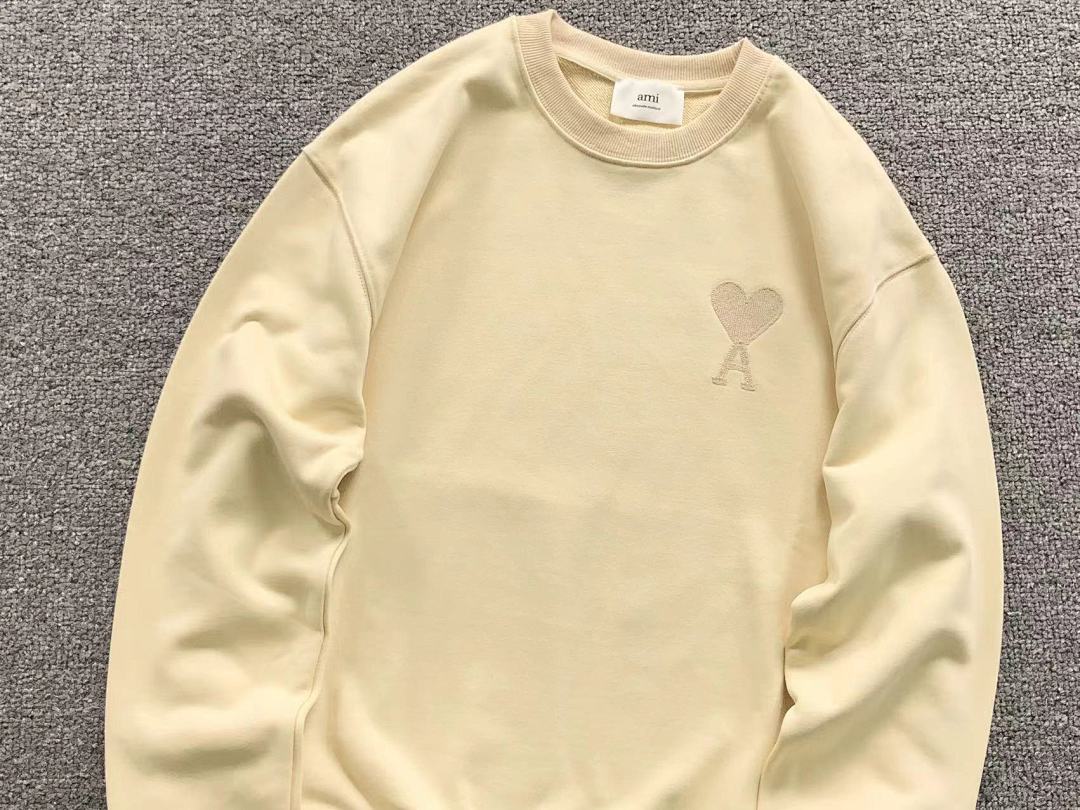 AMI 125 AMI HOODIE 3201080517 (Im 170Cm 60Kg I Wear Size S In The Phot) - Image 10