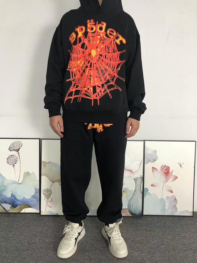 Sp5der TROUSERS 208 SP5DER HOODIE 3112060172 (Im 170Cm 60Kg I Wear Size M In The Phot) - Image 4