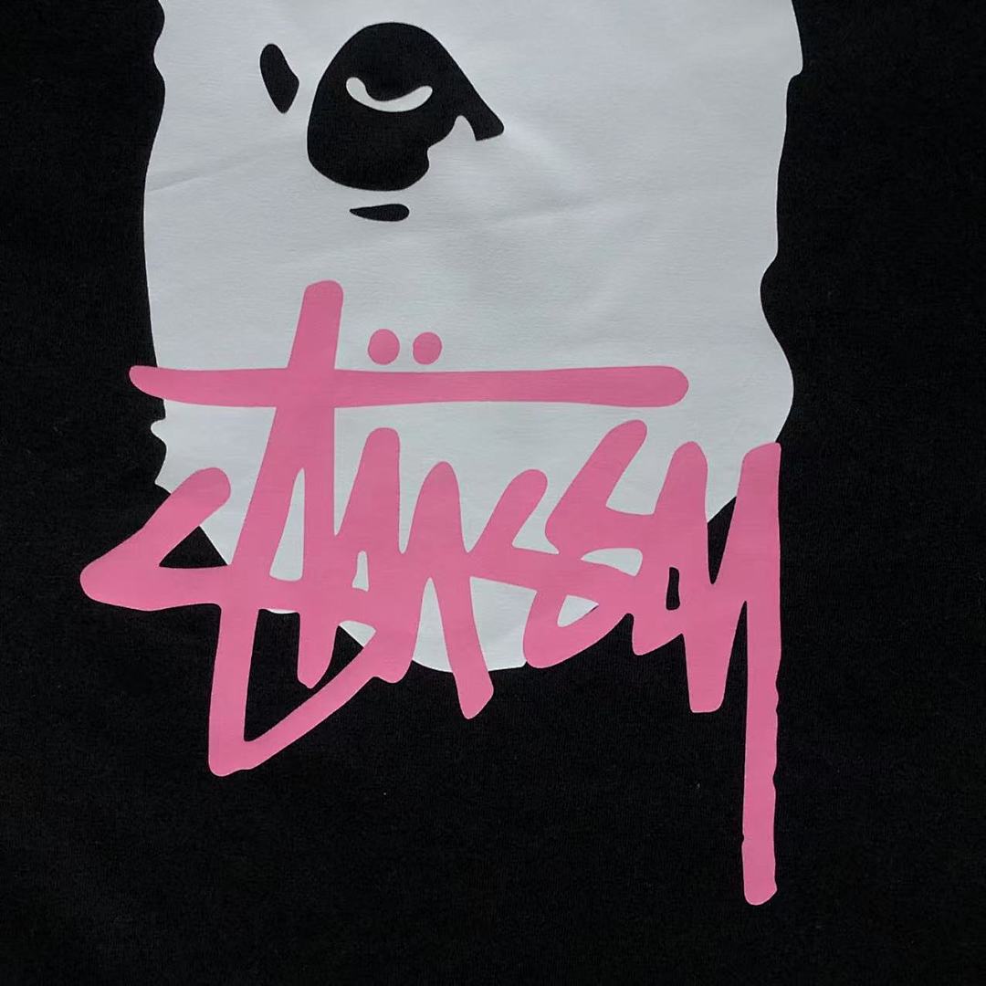 Bape 85 BAPE STUSSY T-SHIRT 4105171717 (Im 170Cm 60Kg I Wear Size S In The Phot) - Image 12