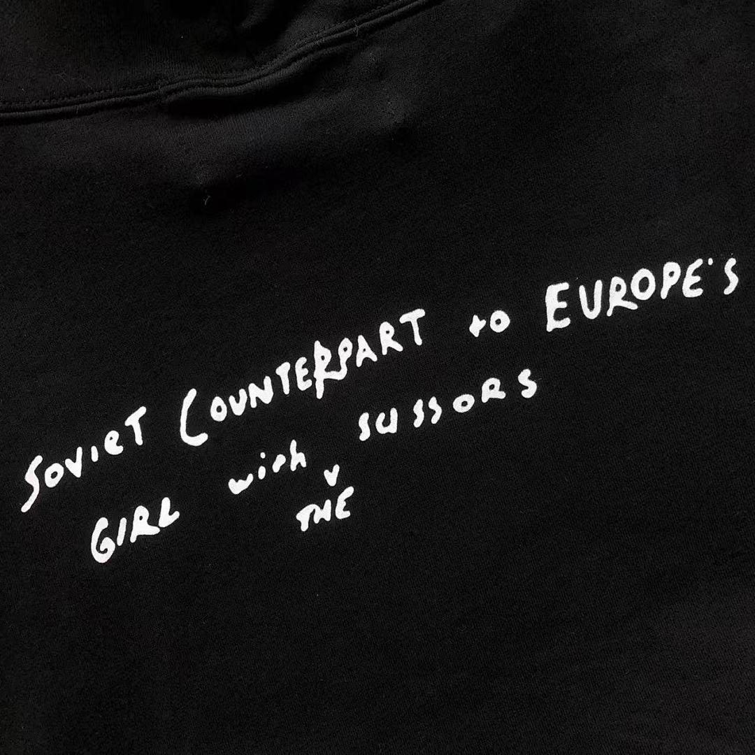Chanel 138 ENFANTS RICHES DEPRIMES HOODIE 521711162 (Im 170Cm 60Kg I Wear Size S In The Phot) - Image 11