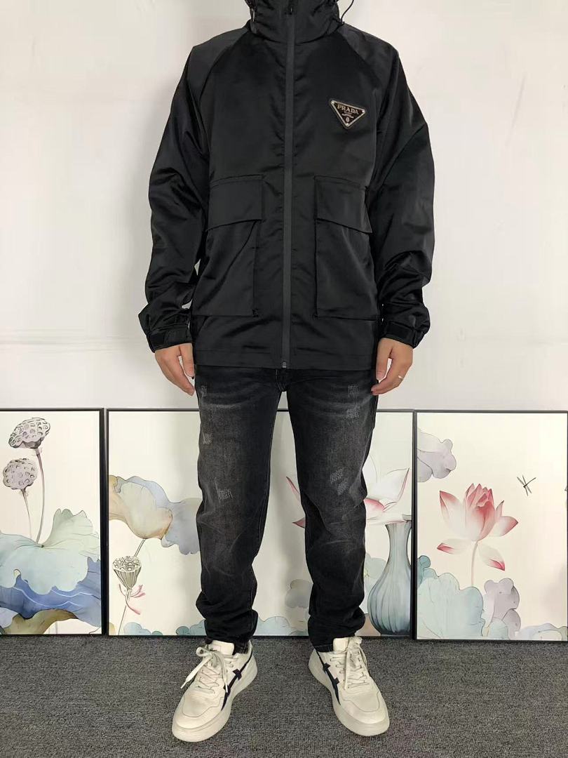 Prada 358 P⭐A⭐A JACKET 3110282321 (Im 170Cm 60Kg I Wear Size XL In The Phot) - Image 3