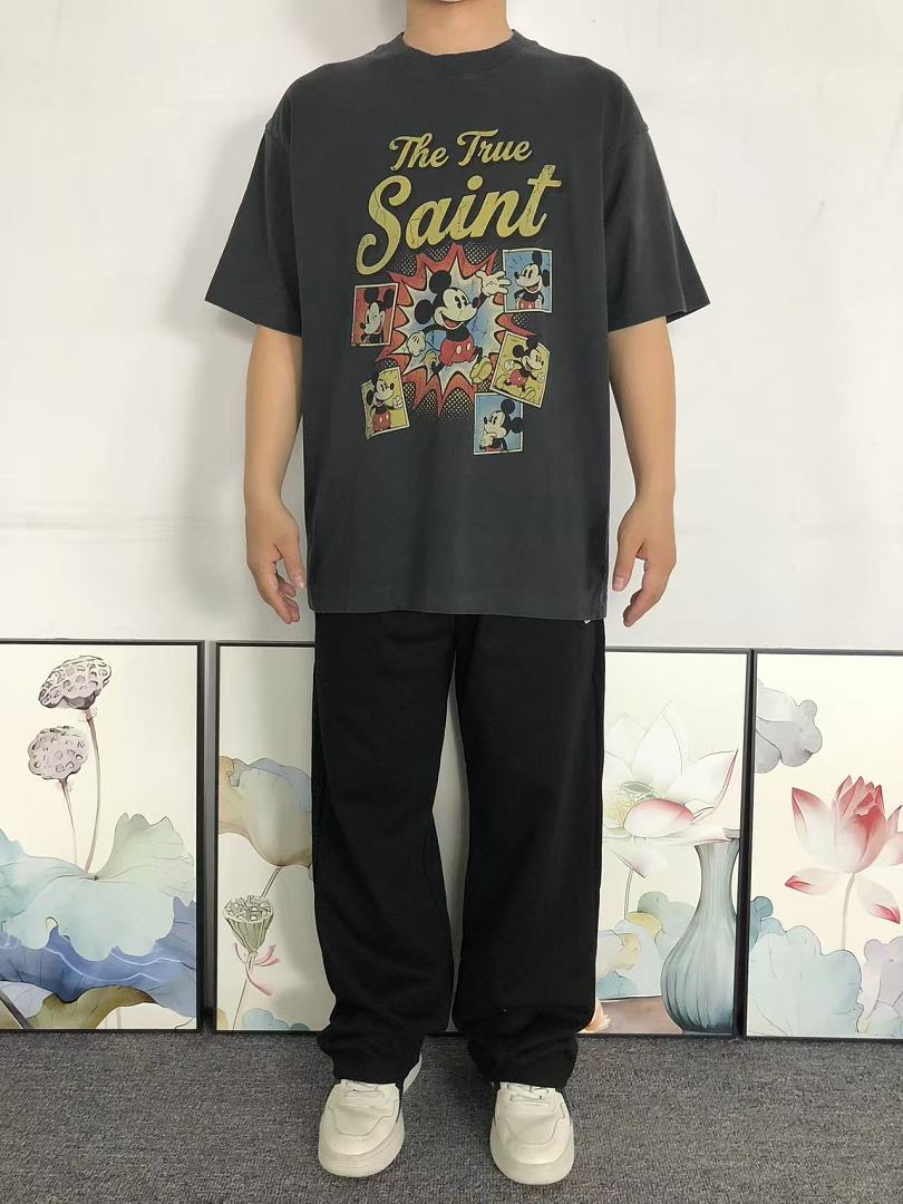 Chanel 98 SAINT MICHAEL T-SHIRT 124172371 (Im 170Cm 60Kg I Wear Size M In The Phot) - Image 3
