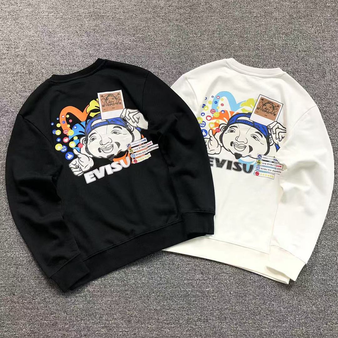 Evisu 125 EVISU HOODIE 1109031930 (Im 170Cm 60Kg I Wear Size M In The Phot)