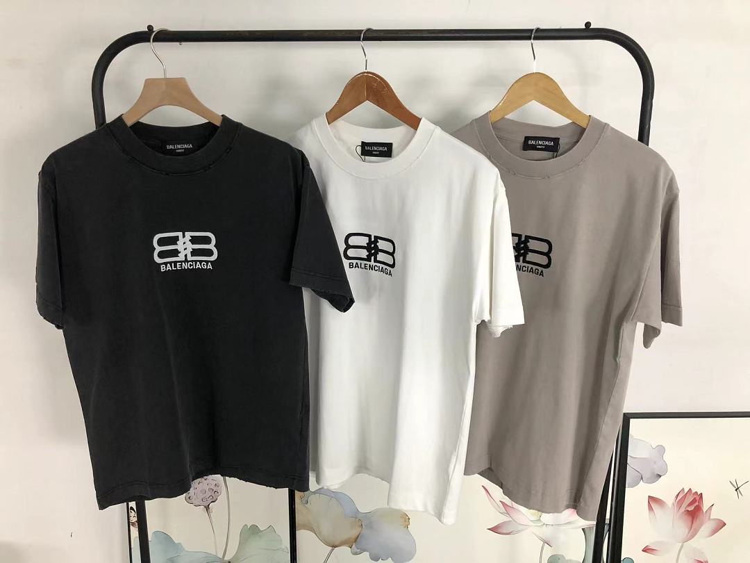 Balenciaga 125 B⭐L⭐⭐⭐IA⭐A T-SHIRT 5207270881 (Im 170Cm 60Kg I Wear Size S In The Phot) - Image 23