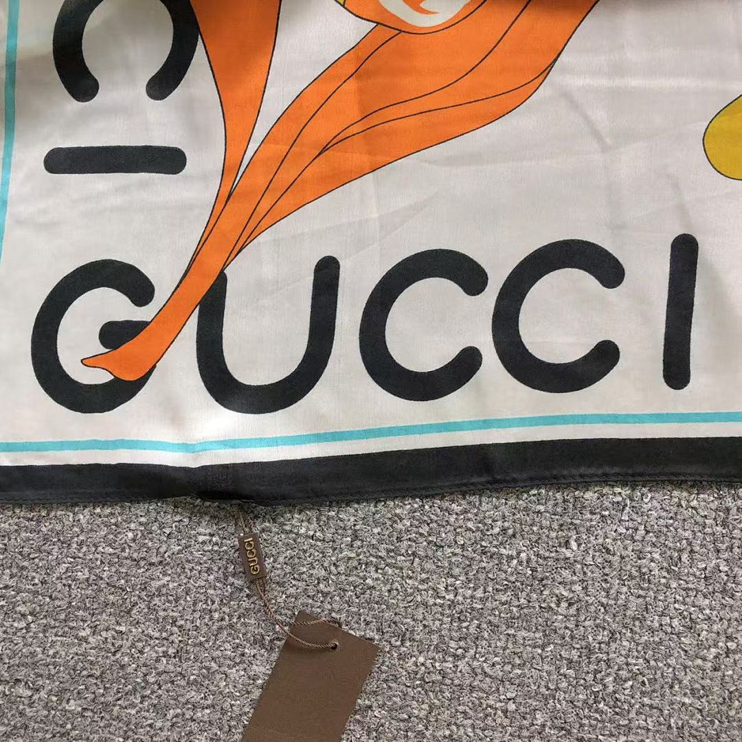 Gucci 85 G⭐C⭐I SCARF 31062834102 (Long 180CM* Wide 90CM*) - Image 7