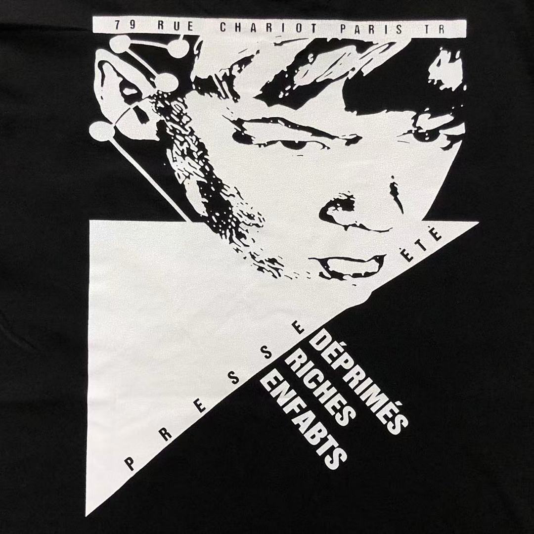 Chanel 88 ENFANTS RICHES DEPRIMES T-SHIRT 5212443162 (Im 170Cm 60Kg I Wear Size S In The Phot) - Image 8