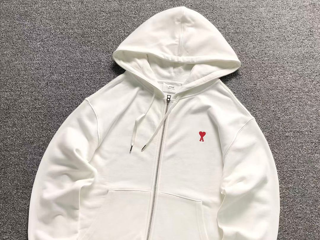 AMI 208 AMI HOODIE 22082709001 (Im 170Cm 60Kg I Wear Size M In The Phot) - Image 9