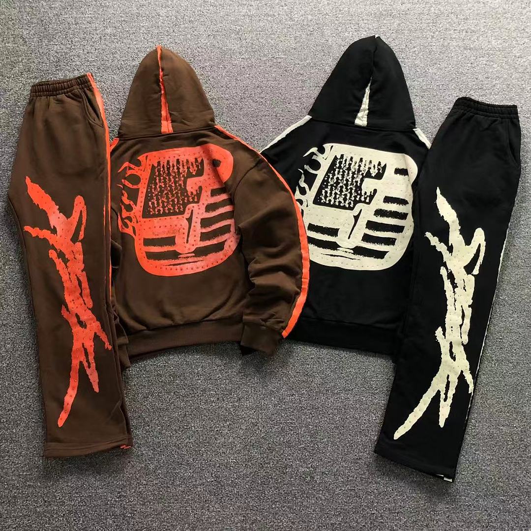 Sp5der TROUSERS SP5DER HOODIE 22081329125 (Im 170Cm 60Kg I Wear Size S In The Phot)