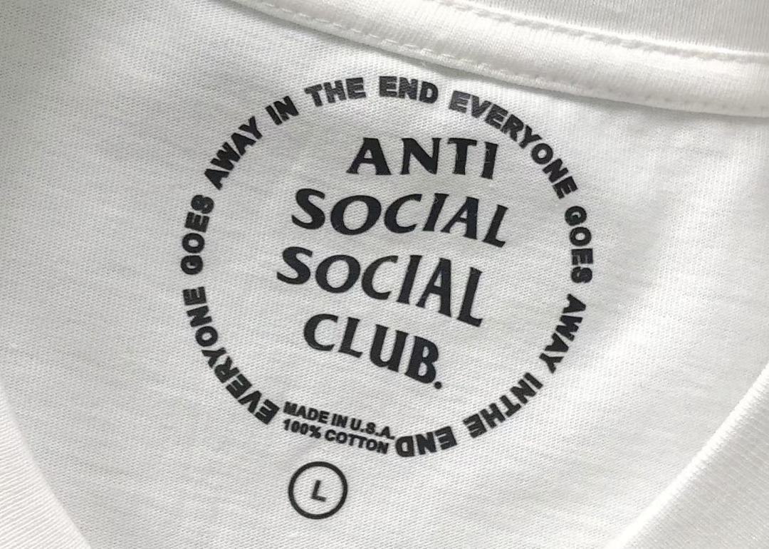 Christian Louboutin 85 ANTI SOCIAL CLUB T-SHIRT 111043002 (Im 170Cm 57Kg I Wear Size L In The Phot) - Image 15