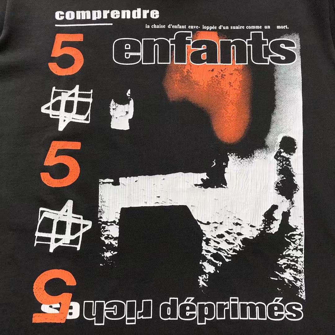 Chanel 108 ENFANTS RICHES DEPRIMES T-SHIRT 211152017 (Im 170Cm 57Kg I Wear Size S In The Phot) - Image 8