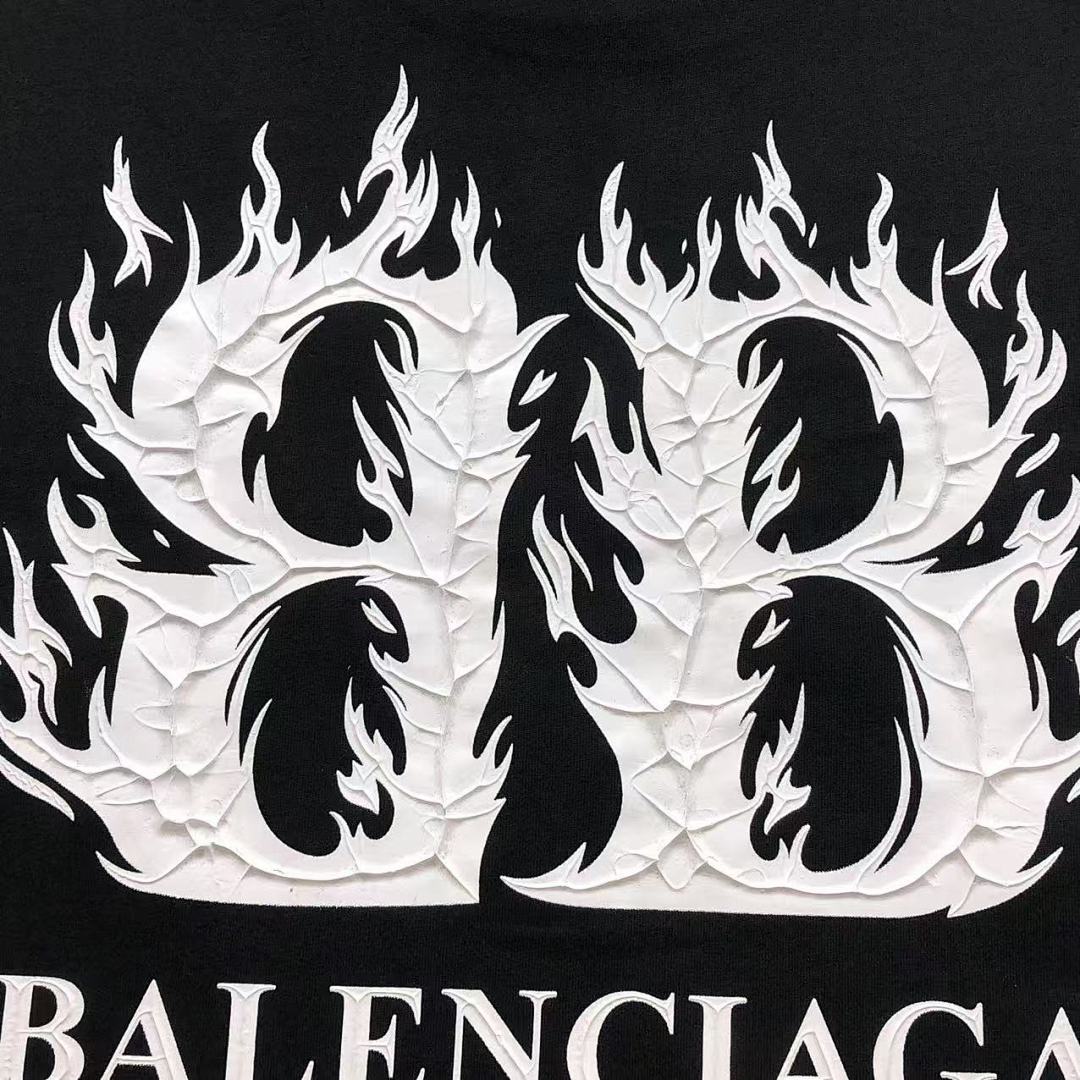 Balenciaga 108 B⭐L⭐⭐⭐IA⭐A T-SHIRT 213031321 (Im 170Cm 55Kg I Wear Size XS In The Phot) - Image 10