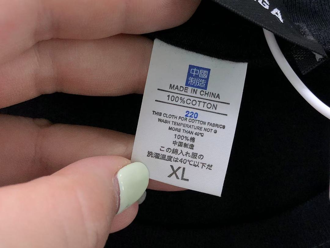 Balenciaga 115 B⭐L⭐⭐⭐IA⭐A G⭐C⭐I T-SHIRT 22051308172 (Im 170Cm 60Kg I Wear Size XL In The Phot) - Image 21