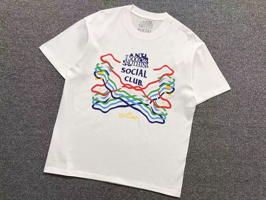 Christian Louboutin 85 ANTI SOCIAL CLUB T-SHIRT 412221902 (Im 170Cm 57Kg I Wear Size M In The Phot) - Image 7