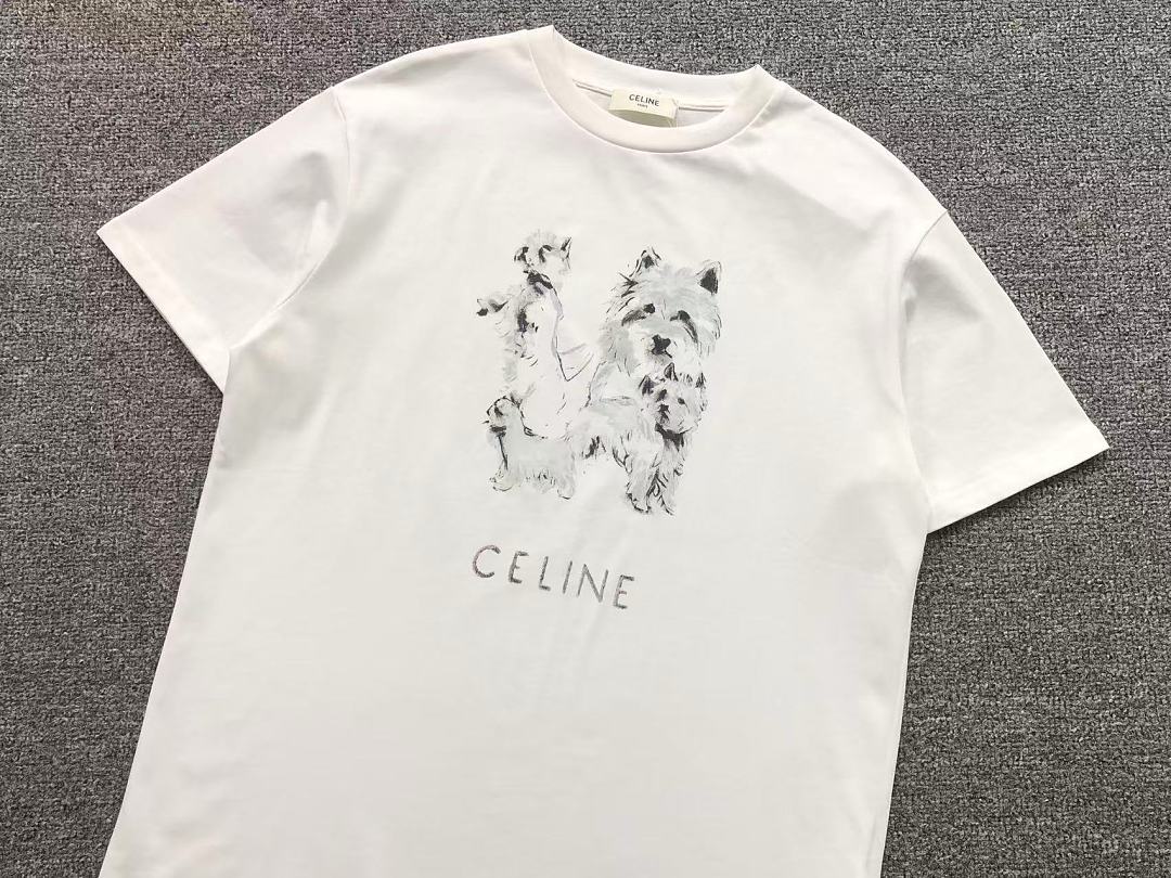 Celine 138 C⭐L⭐⭐E T-SHIRT 22042306001 (Im 170Cm 60Kg I Wear Size M In The Phot) - Image 7