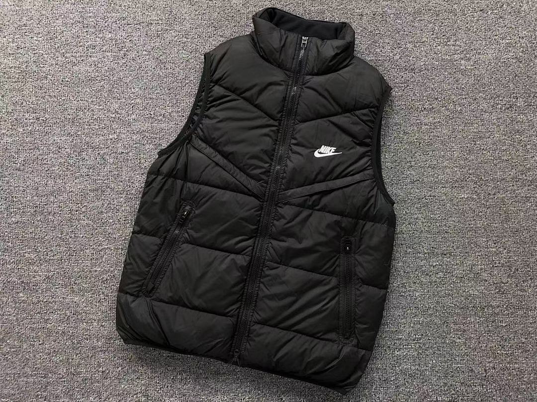 Nike 335 N⭐K⭐ DOWN JACKETS VEST 57190719 (Im 170Cm 60Kg I Wear Size M In The Phot) - Image 6