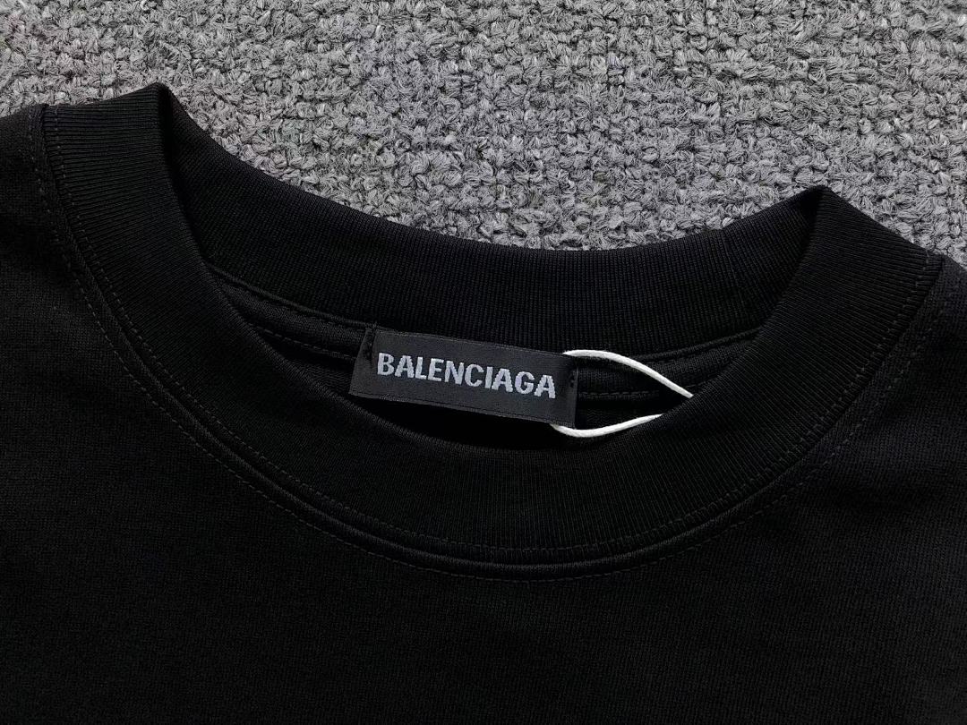 Balenciaga 108 B⭐L⭐⭐⭐IA⭐A T-SHIRT 2162315125 (Im 170Cm 60Kg I Wear Size S In The Phot) - Image 29