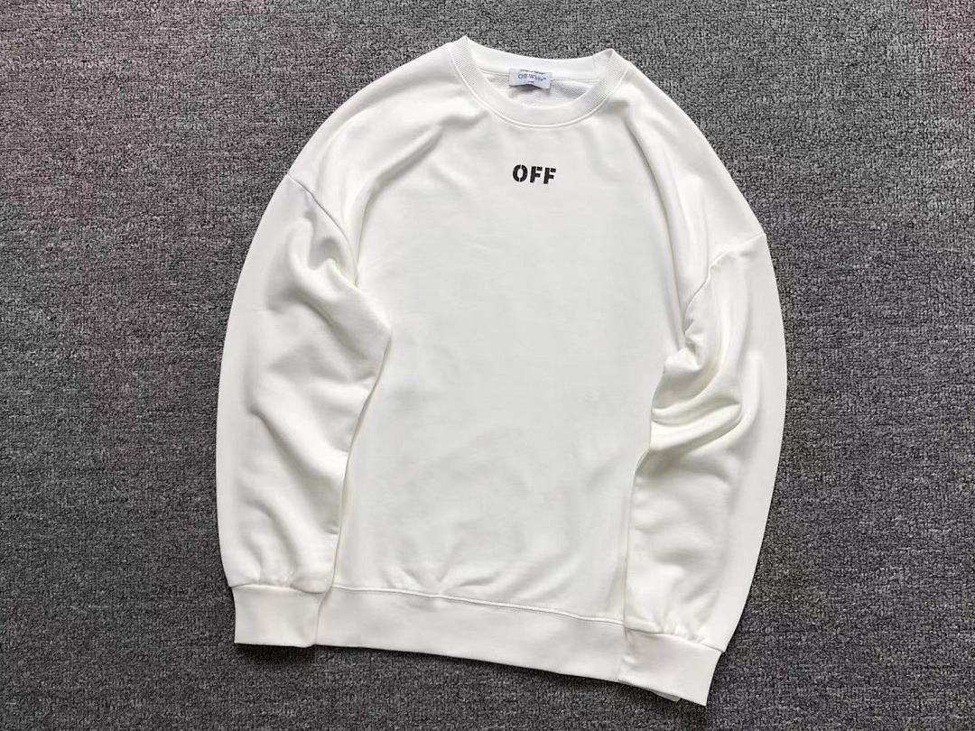 Off-White 136 OFF-WHITE (WHITE HOODIE) - Image 8
