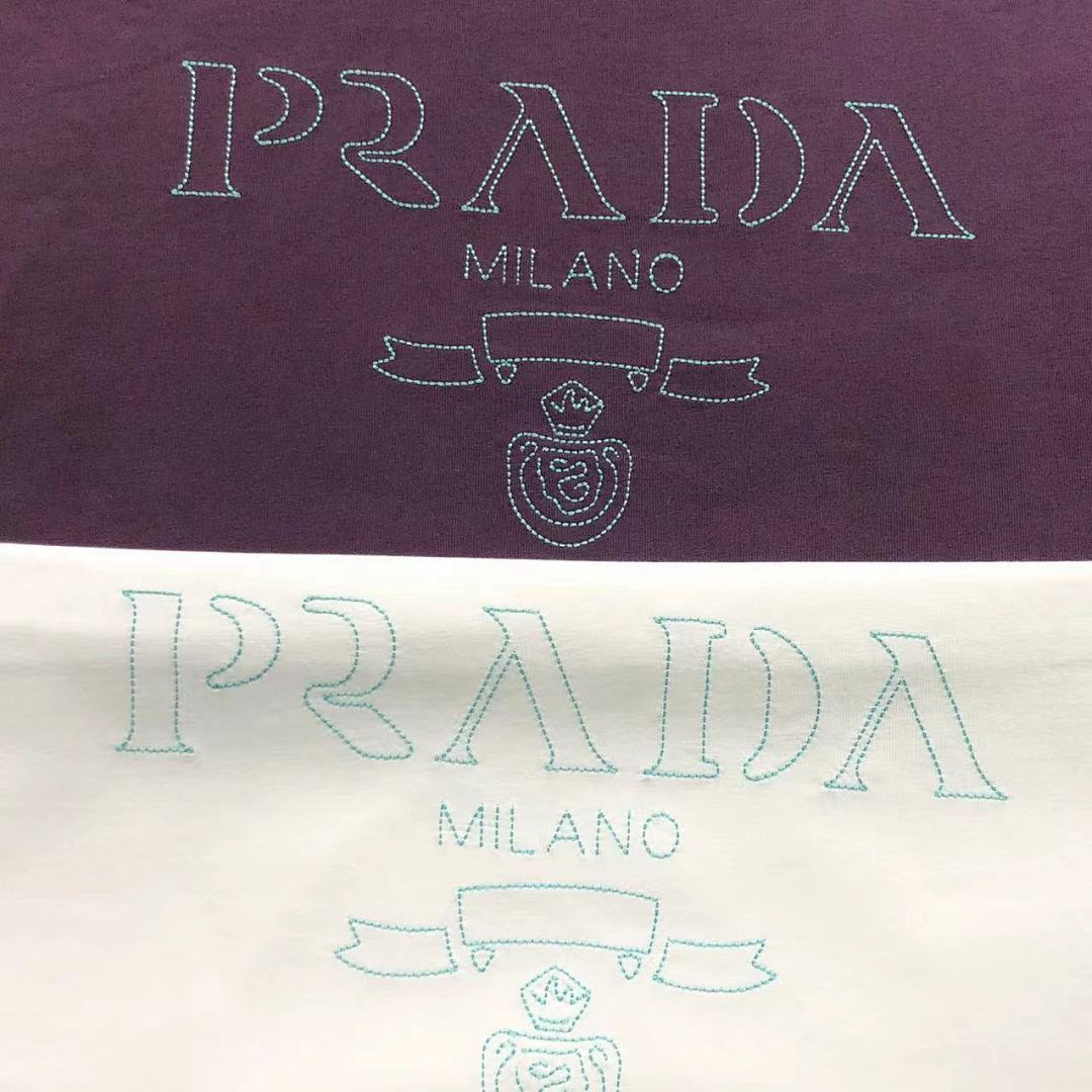 Prada 115 P⭐A⭐A T-SHIRT 510102581 (Im 170Cm 60Kg I Wear Size L In The Phot) - Image 15
