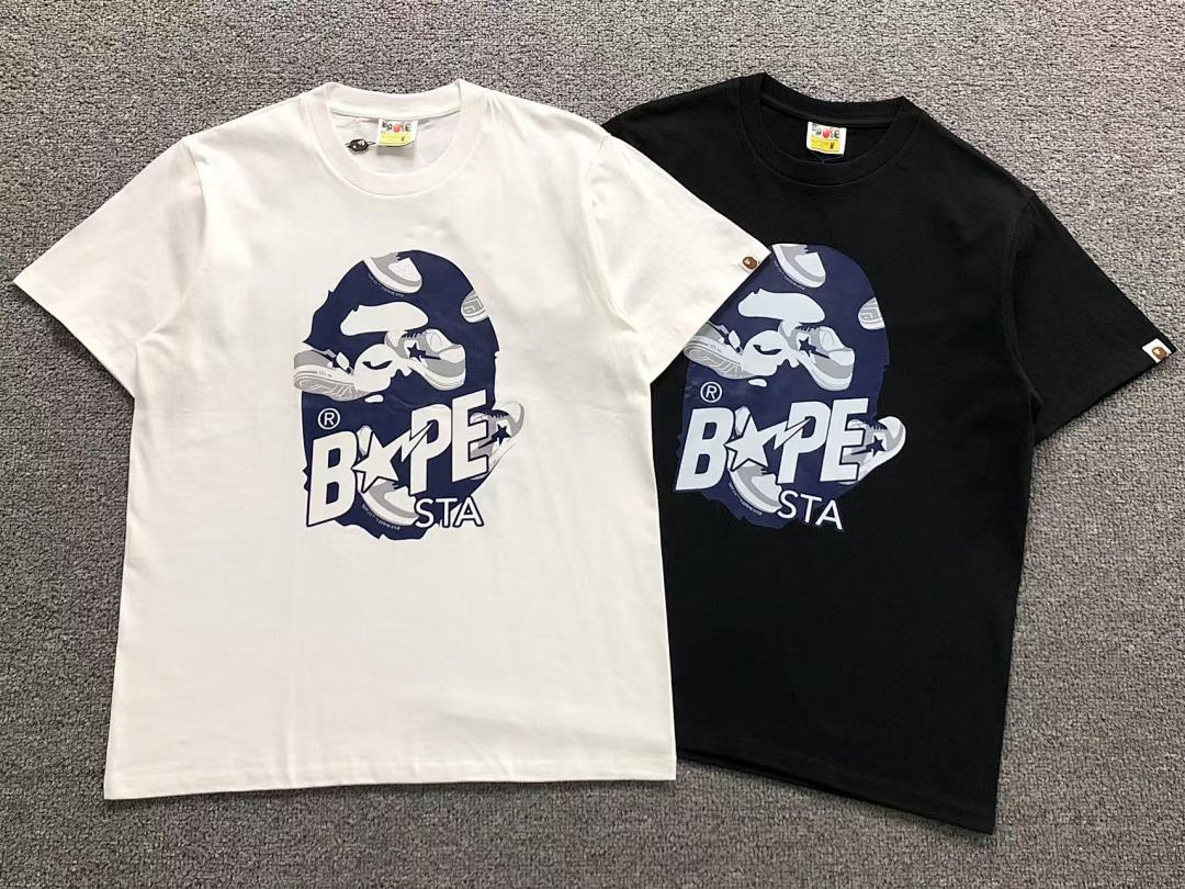 Bape 85 BAPE T-SHIRT 4110110398 (Im 170Cm 60Kg I Wear Size M In The Phot) - Image 5