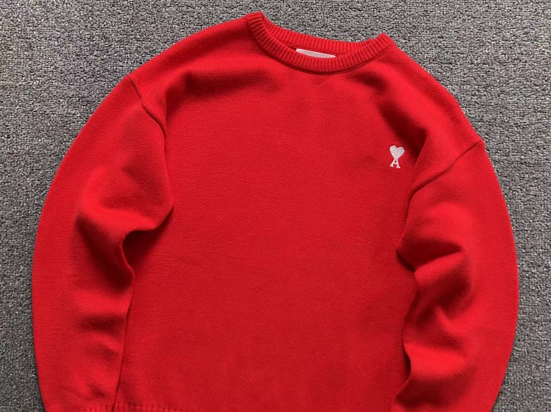 AMI 158 AMI SWEATER 21101110125 (Im 170Cm 60Kg I Wear Size S In The Phot) - Image 20
