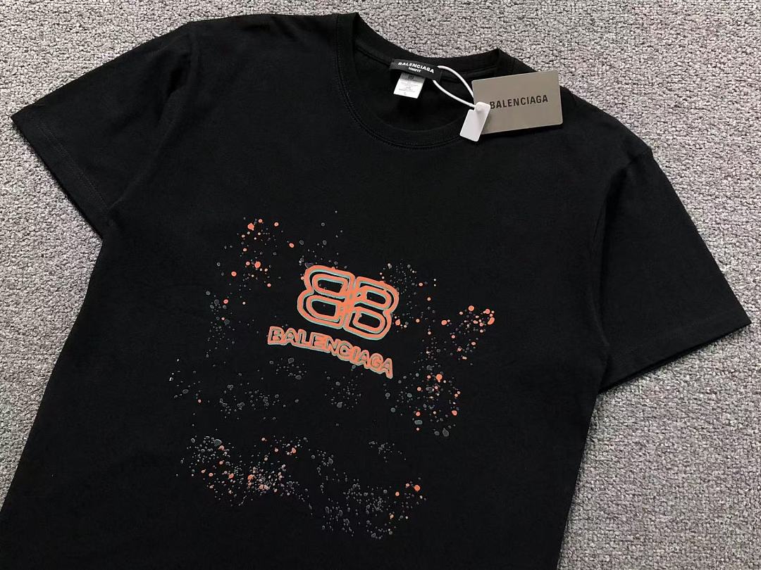 Balenciaga 115 B⭐L⭐⭐⭐IA⭐A T-SHIRT 22051319172 (Im 170Cm 60Kg I Wear Size L In The Phot) - Image 9