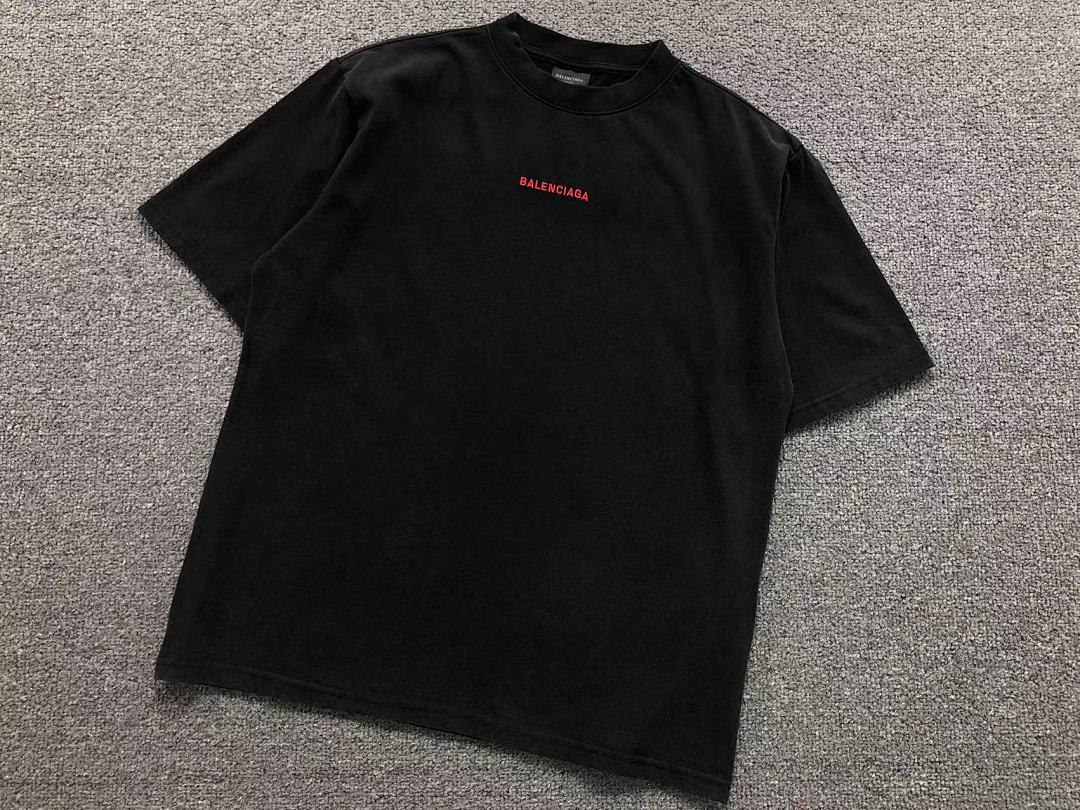 Balenciaga 125 B⭐L⭐⭐⭐IA⭐A T-SHIRT 42040807163 (Im 170Cm 60Kg I Wear Size XS In The Phot) - Image 11