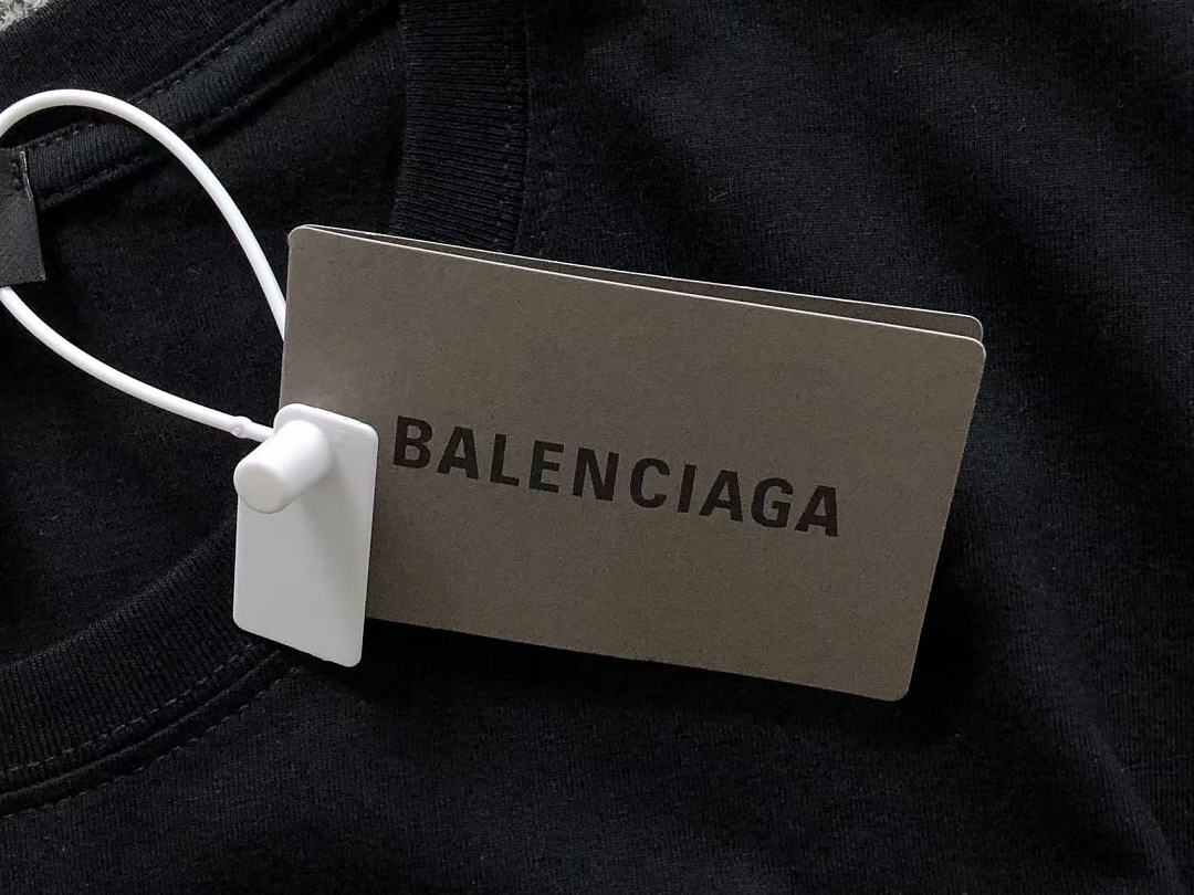 Balenciaga 115 B⭐L⭐⭐⭐IA⭐A T-SHIRT 22051319172 (Im 170Cm 60Kg I Wear Size L In The Phot) - Image 23