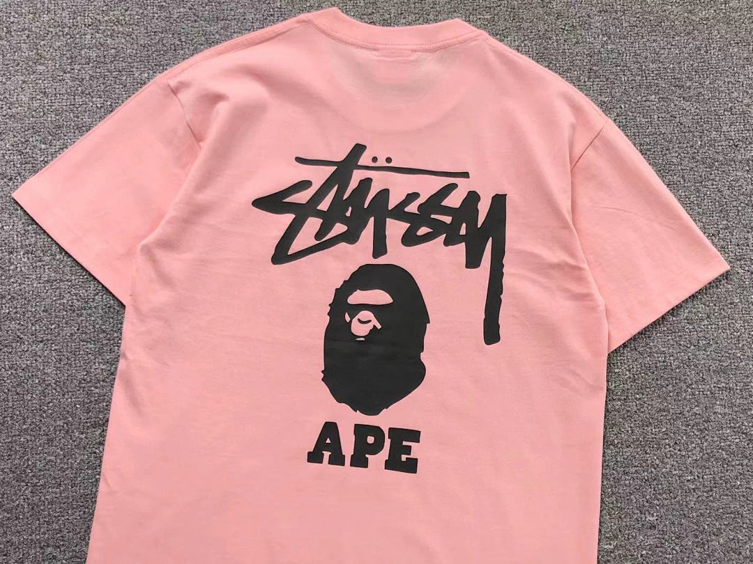 Bape 78 BAPE STUSSY T-SHIRT - Image 7