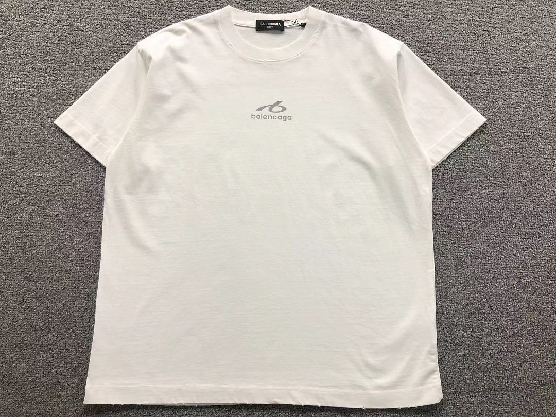 Balenciaga 129 B⭐L⭐⭐⭐IA⭐A T-SHIRT 42061612133 (Im 170Cm 60Kg I Wear Size 2XL In The Phot) - Image 7