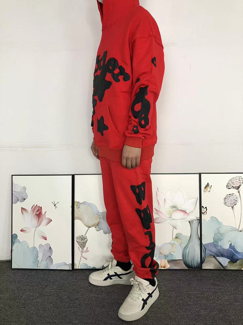 Sp5der TROUSERS 116 SP5DER HOODIE - Image 5