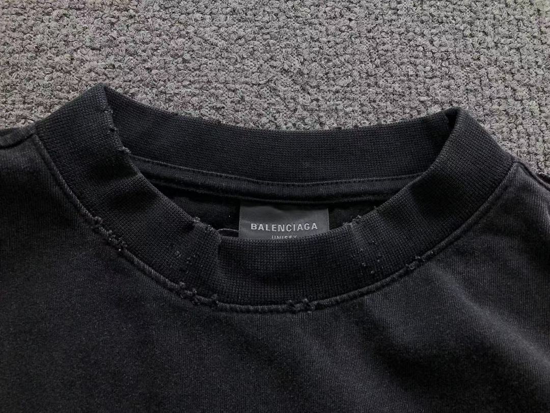 Balenciaga 135 B⭐L⭐⭐⭐IA⭐A T-SHIRT 42042413163 (Im 170Cm 60Kg I Wear Size XS In The Phot) - Image 19