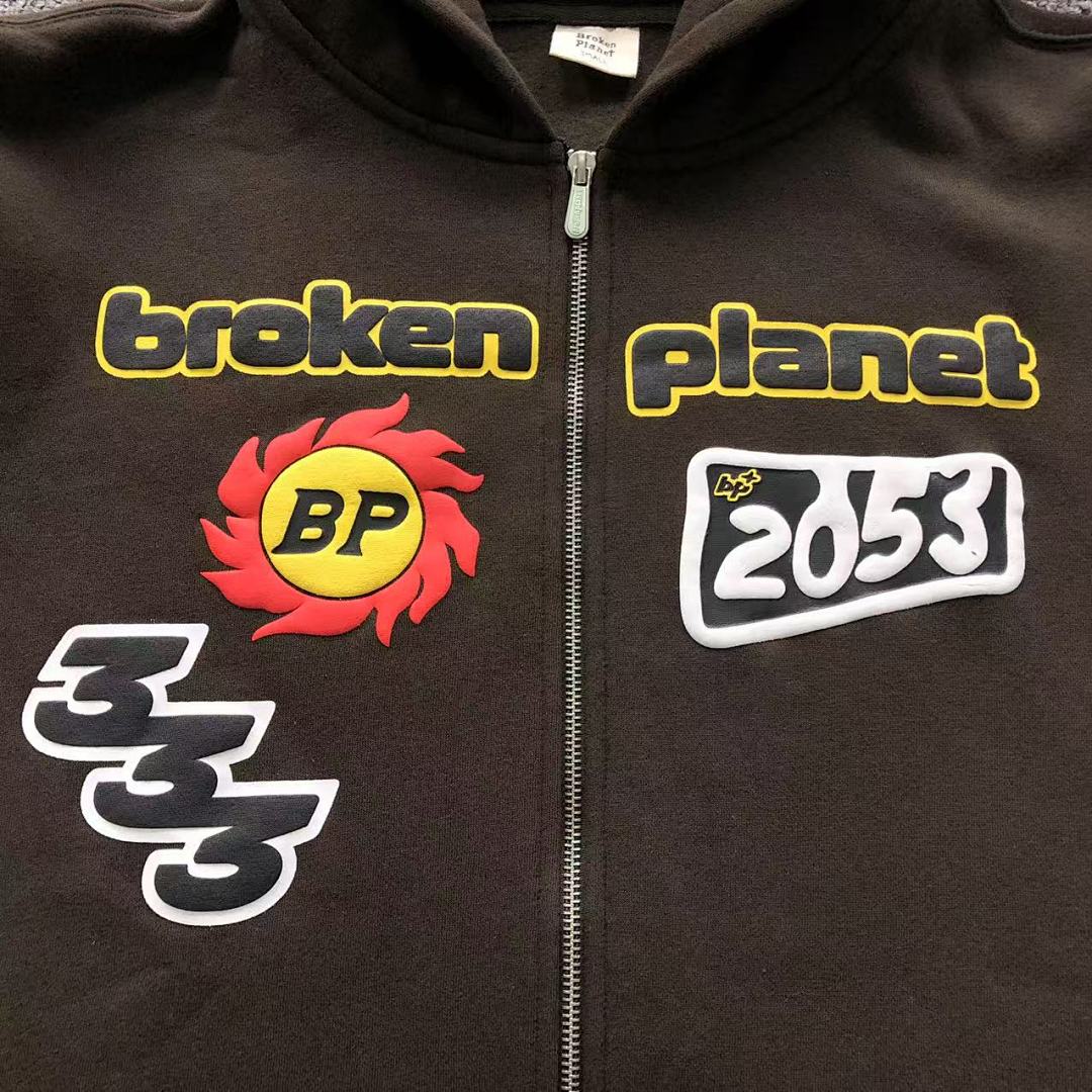 Broken Planet 135 BROKEN PLANET HOODIE 58301991 (Im 170Cm 60Kg I Wear Size S In The Phot) - Image 8