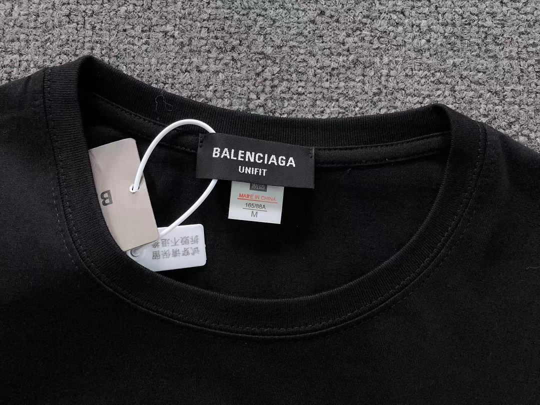 Balenciaga 115 B⭐L⭐⭐⭐IA⭐A T-SHIRT 22051316172 (Im 170Cm 60Kg I Wear Size M In The Phot) - Image 22
